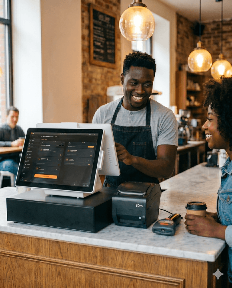 Merchant using SubaPOS