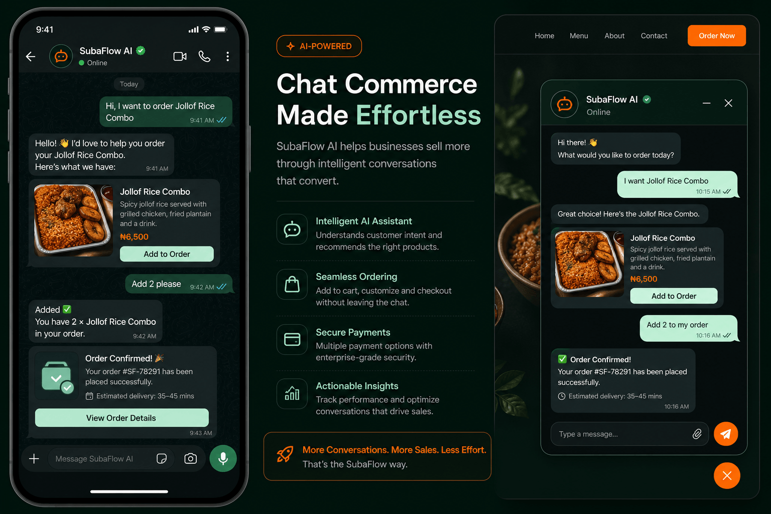 SubaPOS Agent interface preview